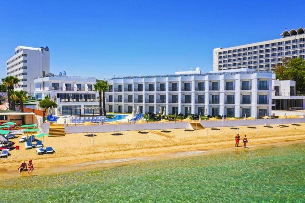 Mimoza Beachfront Hotel & Restaurant فاماغوستا المظهر الخارجي الصورة