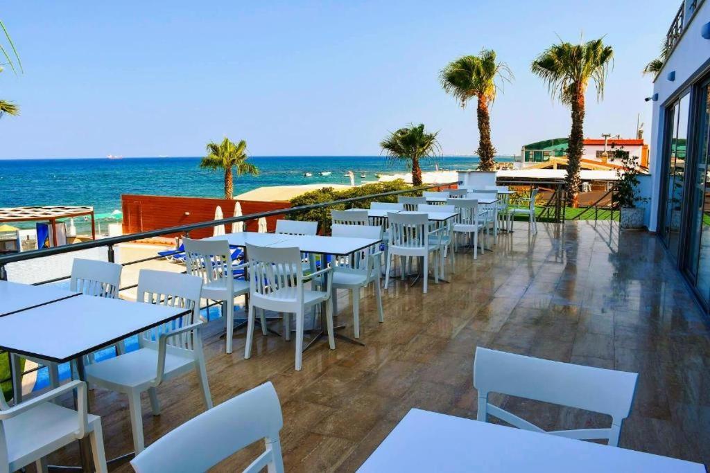 Mimoza Beachfront Hotel & Restaurant فاماغوستا المظهر الخارجي الصورة