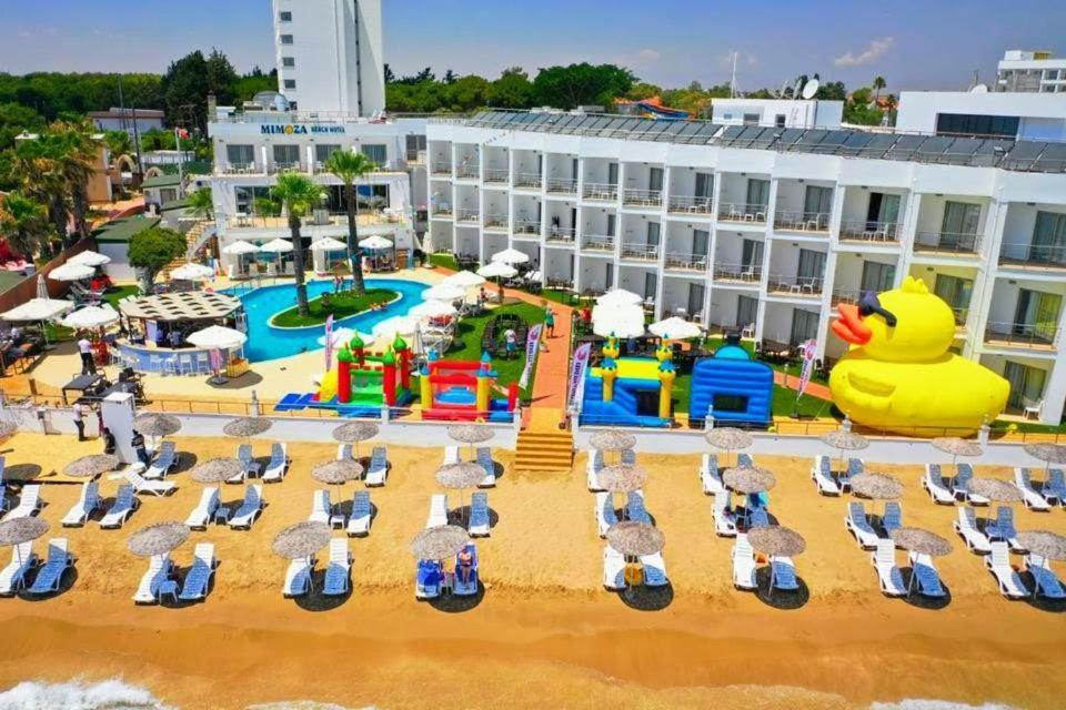 Mimoza Beachfront Hotel & Restaurant فاماغوستا المظهر الخارجي الصورة