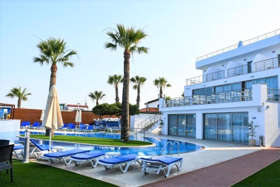 Mimoza Beachfront Hotel & Restaurant فاماغوستا المظهر الخارجي الصورة